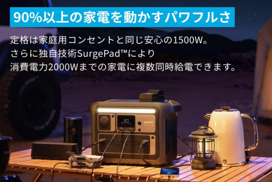 Anker Solix C1000 Portable Power Stationイメージ5